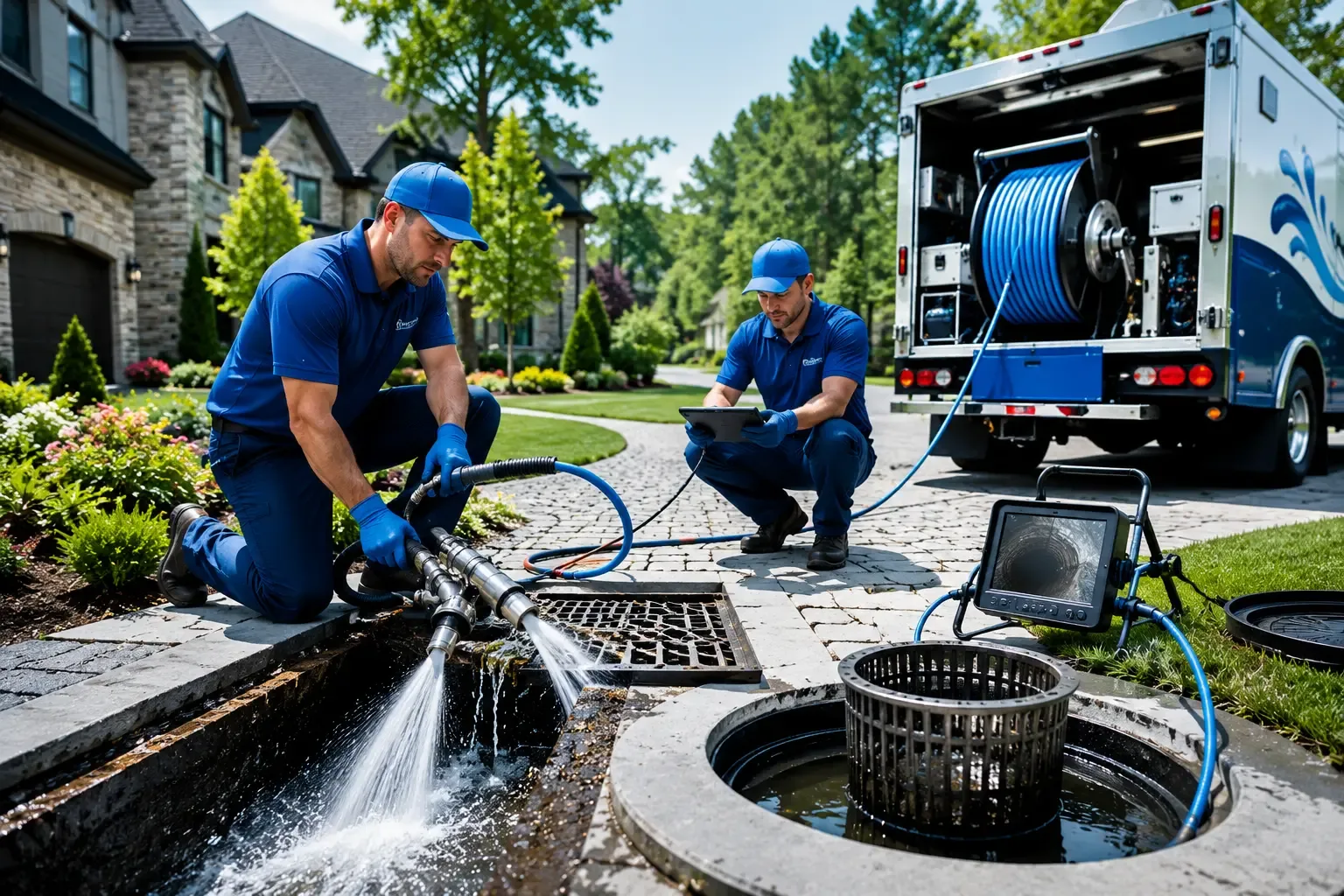Local outdoor drain cleaning professionals in Portia, AR